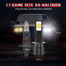 CHUSYYRAY FIT Honda CR-V 2005 2006 CRV LED Headlight Bulbs Conversion Hi-Lo Beam Fog Light