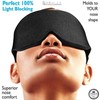 Sleep Mask Sleeping Blindfold, Light Blocking 3D Design Blackout Eye