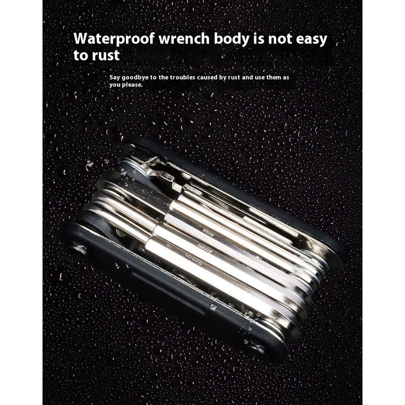 DeepCrush 16 in 1 Bicycle Multitool Bike Tools Kit with