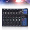 7 Channel Professional DJ Audio Mixer Sound Board Console Interface