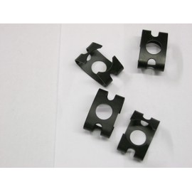 VW GOLF MK2 MK1 CABRIOLET SCIROCCO 1.6 1.8 GTI BRAKE HOSE CLIPS 4D0611715B C923