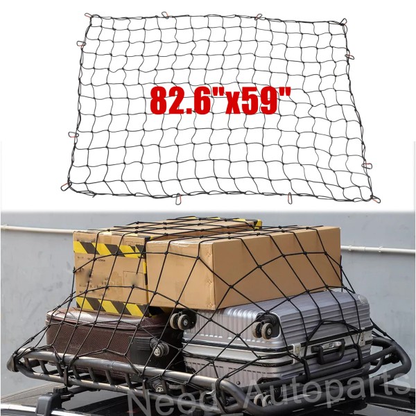 konsait 82x59" Car Roof Rack Cover Bungee Cargo Net SUV