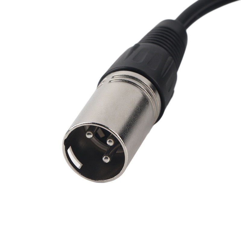 XLR Male to Dual XLR Female Cable Microphone Stereo Balanced
