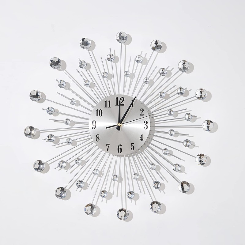 JUGV 19.7 Inch Large Wall Clock for Living Room Decor,