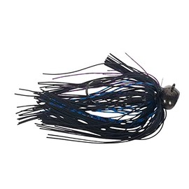 Buckeye Lures FBMJCT12 1/2-Ounce Football Mop Jig, Dark Blue Finish