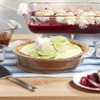 Libbey Baker's Premium 2-Piece Glass Deep Pie Plate Set, 9-inch