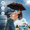 Yoobure Small Mini Umbrella with Case Light Compact Design Perfect