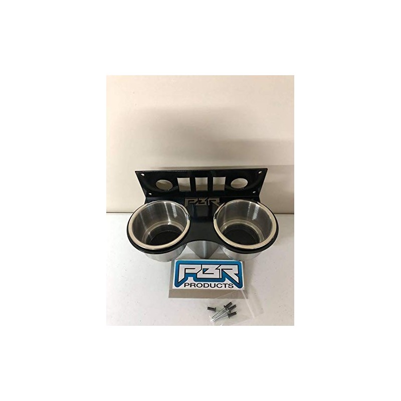 Fits Honda Pioneer 700 Cup holder/switch panel w/JUMBO stainless steel