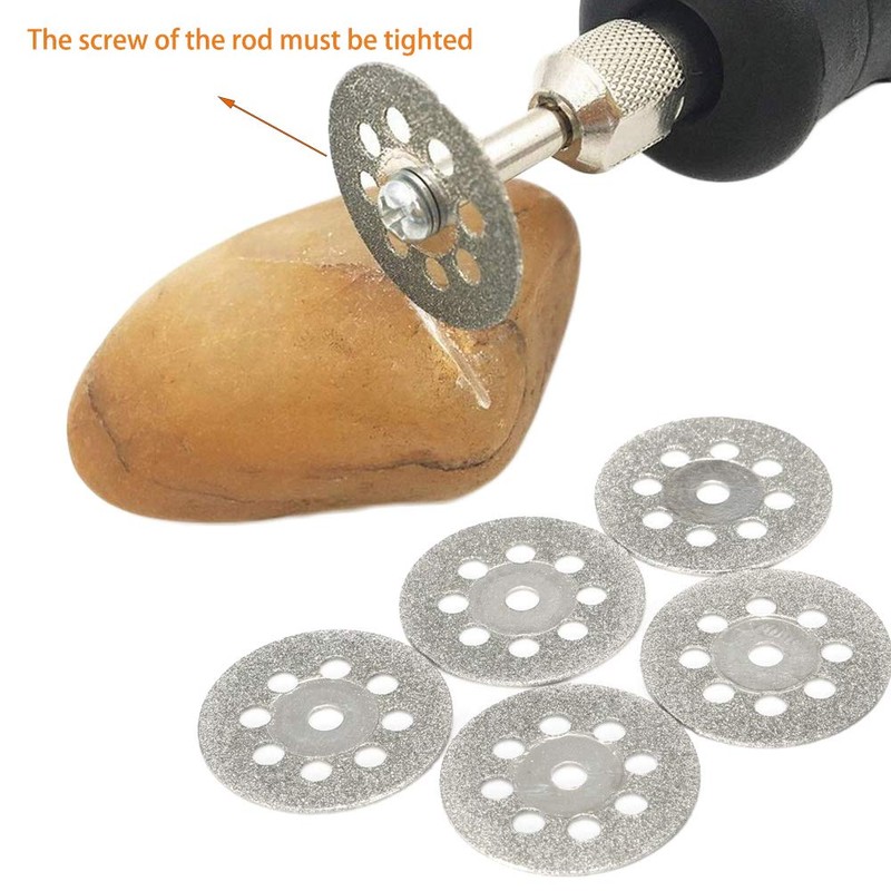 Saipor 20pcs 22mm Diamond Cutting Wheel Off Discs with 4