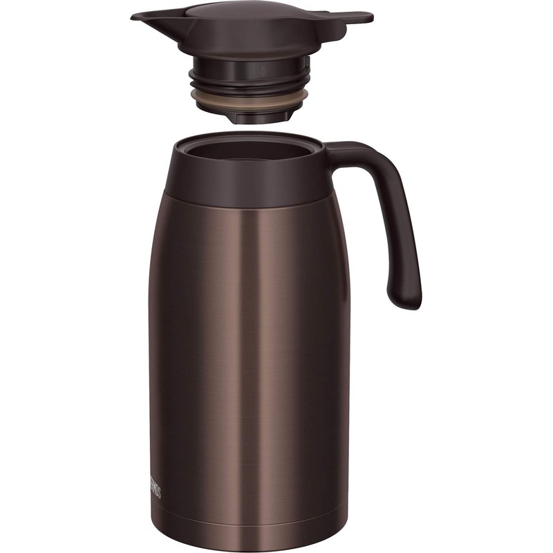 Thermos TTB-2000 DBW Stainless Pot 2L Dark Brown