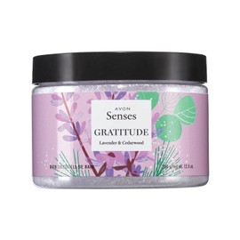 Avon Senses Gratitude Lavender & Cedarwood Bath Salts, 12.5 oz