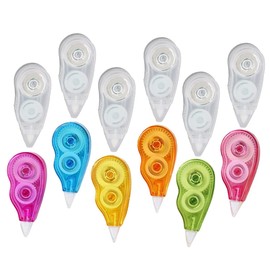 TEHAUX Cute Correction Tape Set 12pcs Correction Tapes for Students Eraser for Boys and Girls Study Tools
