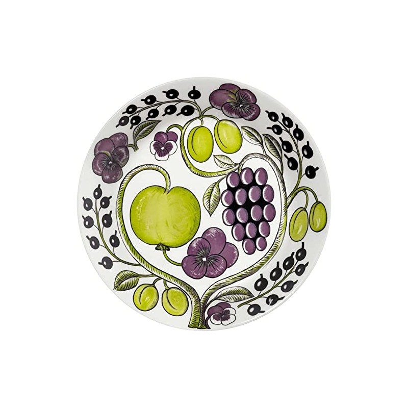 Arabia Paratissi Plate, 1005604 Plate, 10.2 inches (26 cm), Purple