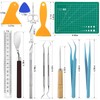 CLOYAN 33pcs Weeding Tools for Vinyl Set, Precision Craft Vinyl