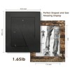 EosGlac Rustic 8x10 Wooden Picture Frame, Handmade with Real Birch