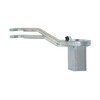 Brake cam with contact flag, for brake shield with internal