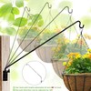 MIXXIDEA 2 Packs Heavy Duty Extended Reach Wall Mounted Deck