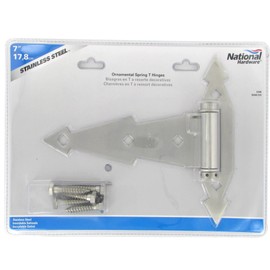 NATIONAL/SPECTRUM BRANDS HHI N348-524 Stainless Steel Ornament Gate T Hinge