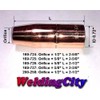 WeldingCity 2-pk Gas Nozzle 200-258 200258 1/2" Flush Tip for