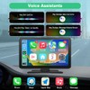 Pyniro 9" Carplay Screen Portable for Car, Wireless Carplay &