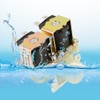DC 12V Moisture-proof Outlet Flow Switch Plastic Water Inlet Valve