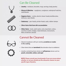 Magnasonic Professional Ultrasonic Jewelry Cleaner with Digital Timer and 20z...