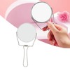 Double sided vanity mirror, make up mirror, 360° rotatable design,