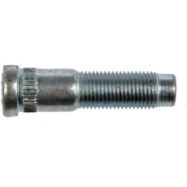Dorman (610-366.1) 1/2"-20 Thread and 2" Long Serrated Wheel Stud with Clip Head