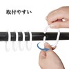 AooHome Shower Curtain Hooks Thick Window Curtain Hooks Curtain Rings
