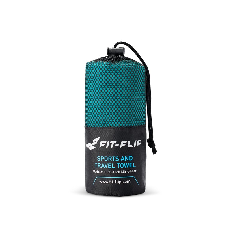 Fit-Flip Microfibre Hand Towel, Compact Microfibre Towels, Ideal as Sports