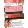 BYS Peach 2 Eyeshadow Palette Tin with Mirror Applicator 12