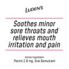 Luden's Sugar Free Wild Cherry Throat Drops, Sore Throat Relief,
