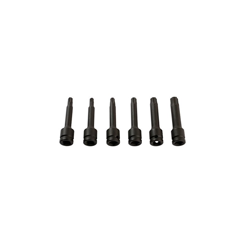 Laser 6072 Star Bit Set 6pc 1/4"D