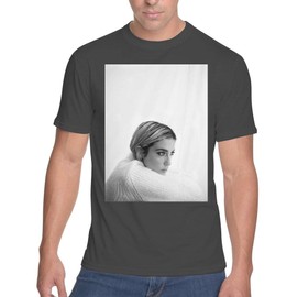 Middle of the Road Maria Pedraza - Men's Soft & Comfortable T-Shirt PDI #PIDP1010875, Black, XX-Large