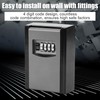 4 Digit Combination Password Key Storage Box Wall Mounted Safety