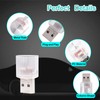 USB LED Car Interior Night Light, 2 PCs, Atmosphere Lamp,
