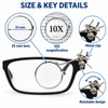 Clip-On Watch Repair Magnifier for Detail Work – 10X/20X Dual