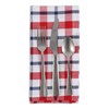 DII American Plaid Kitchen Textiles, Napkins, 20x20, 6 Piece