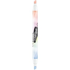 Maped - Double-sided highlighter, marker pen FLUO DUO PASTEL - x3 markers - pastel tones