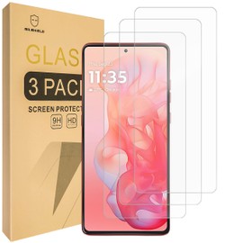 Mr.Shield Screen Protector compatible with Motorola Moto G Stylus 5G (2024) [Protect Camera] [Tempered Glass] [3-PACK] [Japan Glass with 9H Hardness]