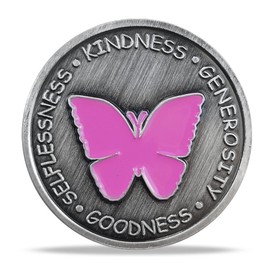Butterfly Kindness Coins Token of Appreciation Kindness Pass It On Thank You Gifts Set of 5