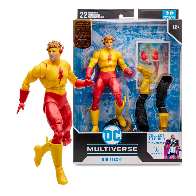DC Multiverse Kid Flash (Crisis on Infinite Earths) Gold Label