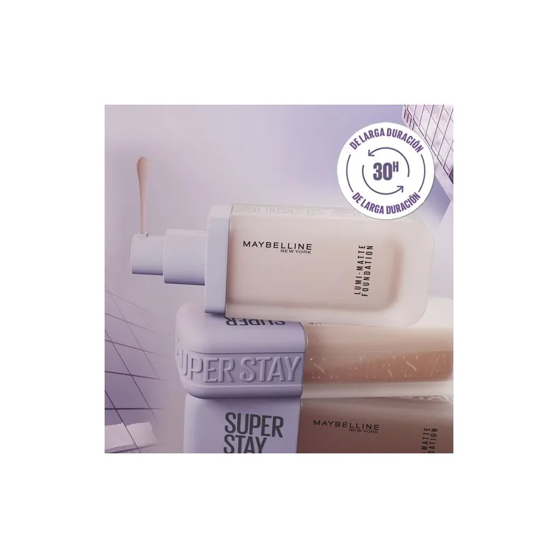 Base De Maquillaje Superstay Lumi Matte Maybelline New York 118