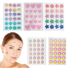 QOMJUFA Pimple Patch Pimple Patch Acne Patches Waterproof Breathable Acne Patch Plaster Anti Different Shapes