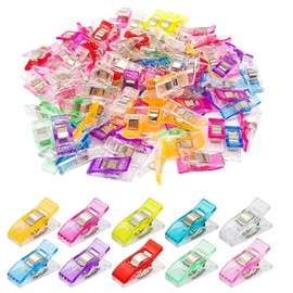 50 PCS Sewing Clips for Fabric Quilting Clips Wonder Clips Fabric Clips Plastic Quilting Crafting Clips for Sewing,Dressmaking Crafting,Hanging Objects