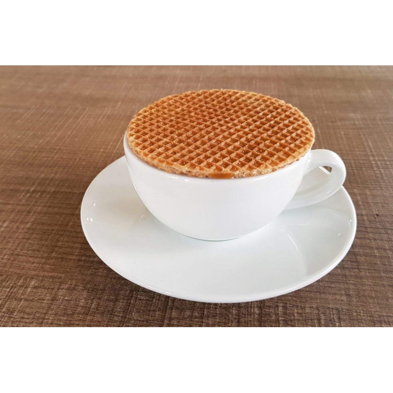 The Old Mill 8 Stroopwafels Original Dutch Caramel Filled Waffels