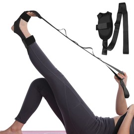 Yoga Stretching Strap, Yoga Ligament Stretch Strap, Yoga Band Stretching Belt, Gymnastics Band with Loops, for Leg Training, Fitness, Dance, Gymnastics