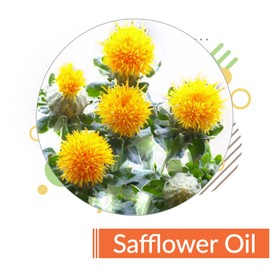 Crysalis Safflower (Carthamus Tinctorius) Oil |100% Pure & Natural Undiluted Essential Organic Plant Based Oil,Protective Antioxidant & Intense Moisturizer,Removes Blackheads &Whiteheads -15 Ml