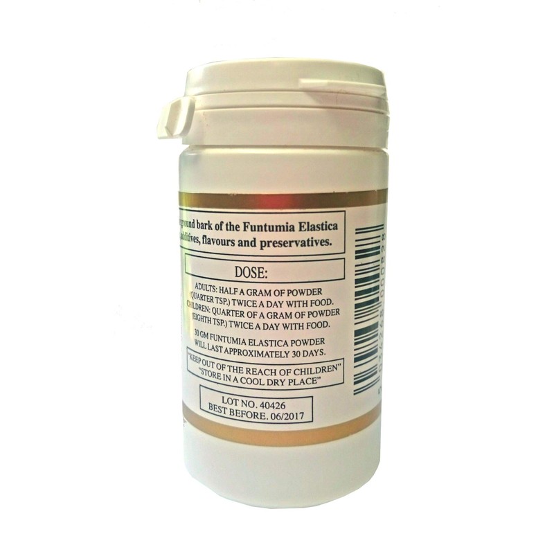 Funtumia elastica Food Supplement 30gm Pure Powder - Yamoa