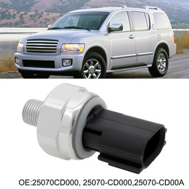 Be In Your Mind Car Oil Pressure Sensor Switch 25070CD000 25070-CD000 25070-CD00A Compatible with Infiniti QX56 2004-2006